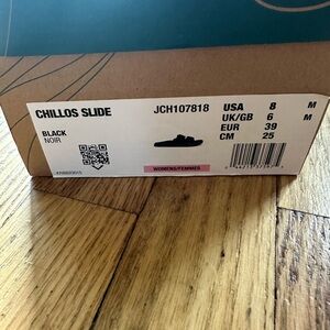 Chaco Chillos Slide Sandals - Black